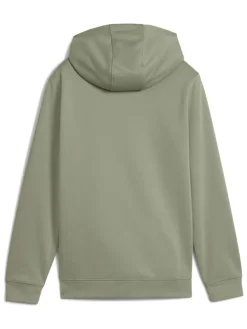 Sweatjacke in Oliv