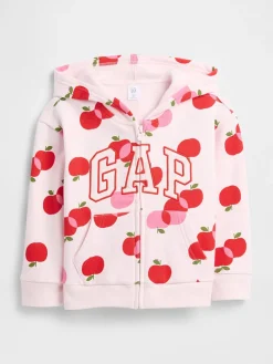 Sweatjacke in Rosa
