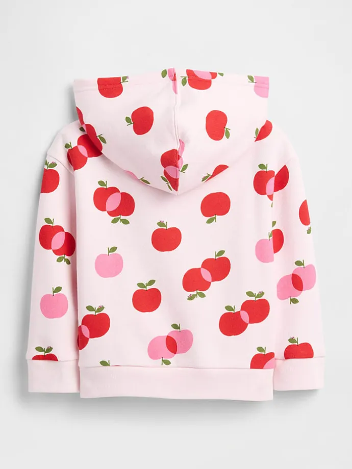Sweatjacke in Rosa