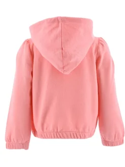 Sweatjacke in Rosa