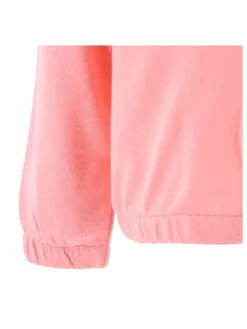 Sweatjacke in Rosa
