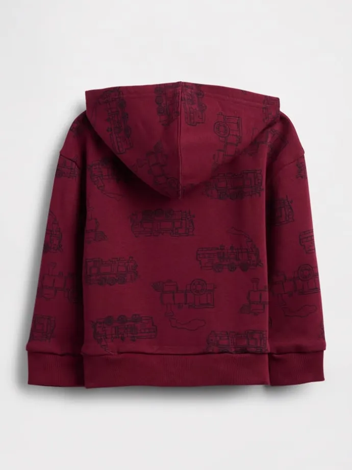 Sweatjacke in Rot