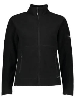 Sweatjacke in Schwarz