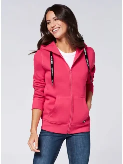 Sweatjacke "Nusa" in Pink