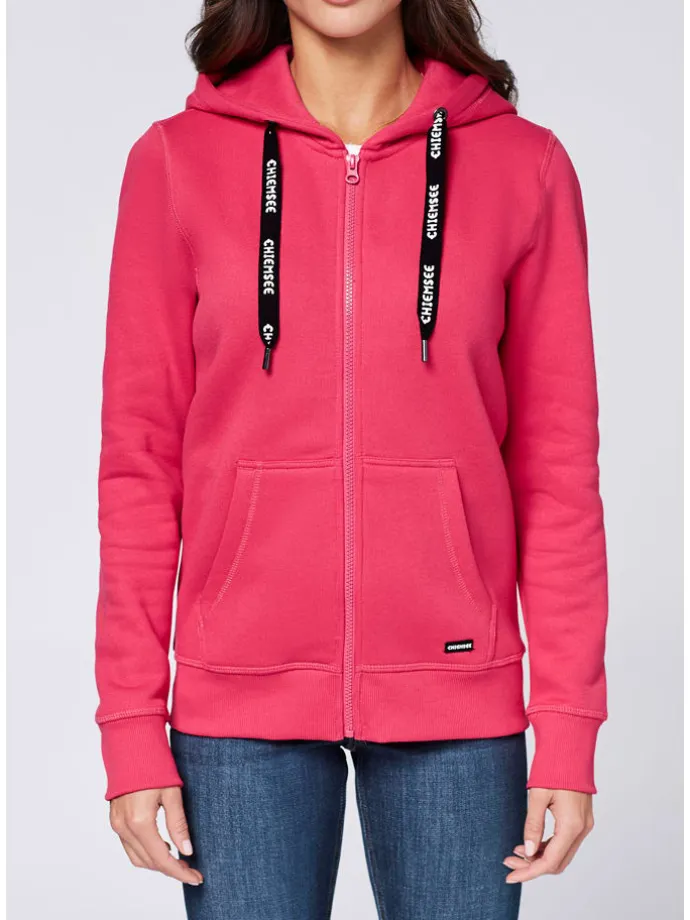 Sweatjacke "Nusa" in Pink