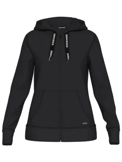 Sweatjacke "Nusa" in Schwarz