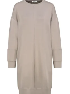 Sweatkleid in Beige
