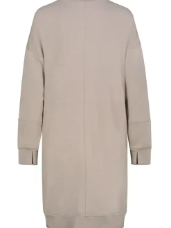 Sweatkleid in Beige