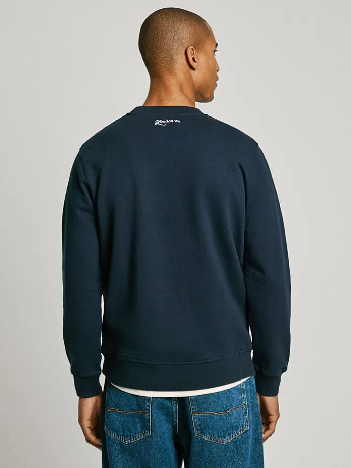 Sweatshirt "Daxton" in Dunkelblau