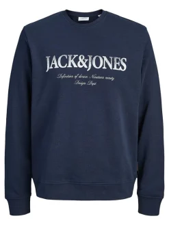 Sweatshirt "Devin" in Dunkelblau
