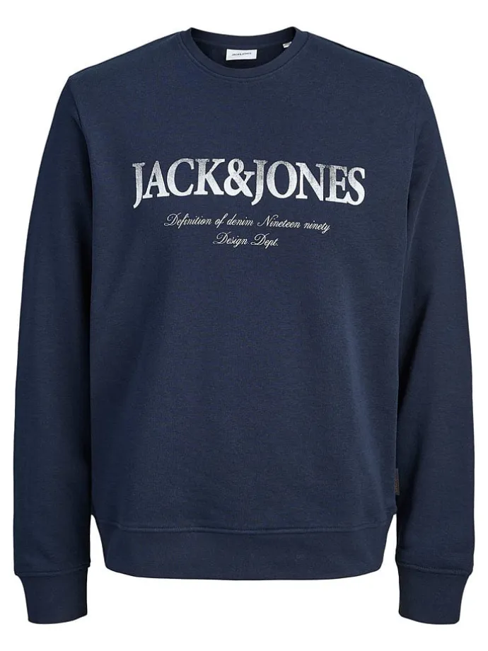 Sweatshirt "Devin" in Dunkelblau