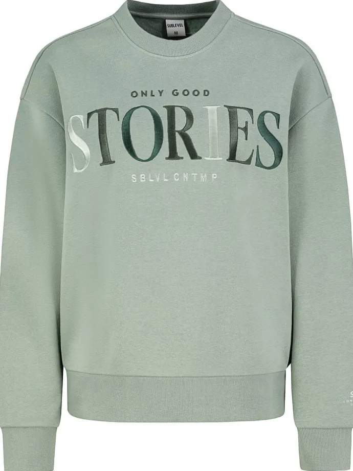 Sweatshirt "Elsa" in Mint