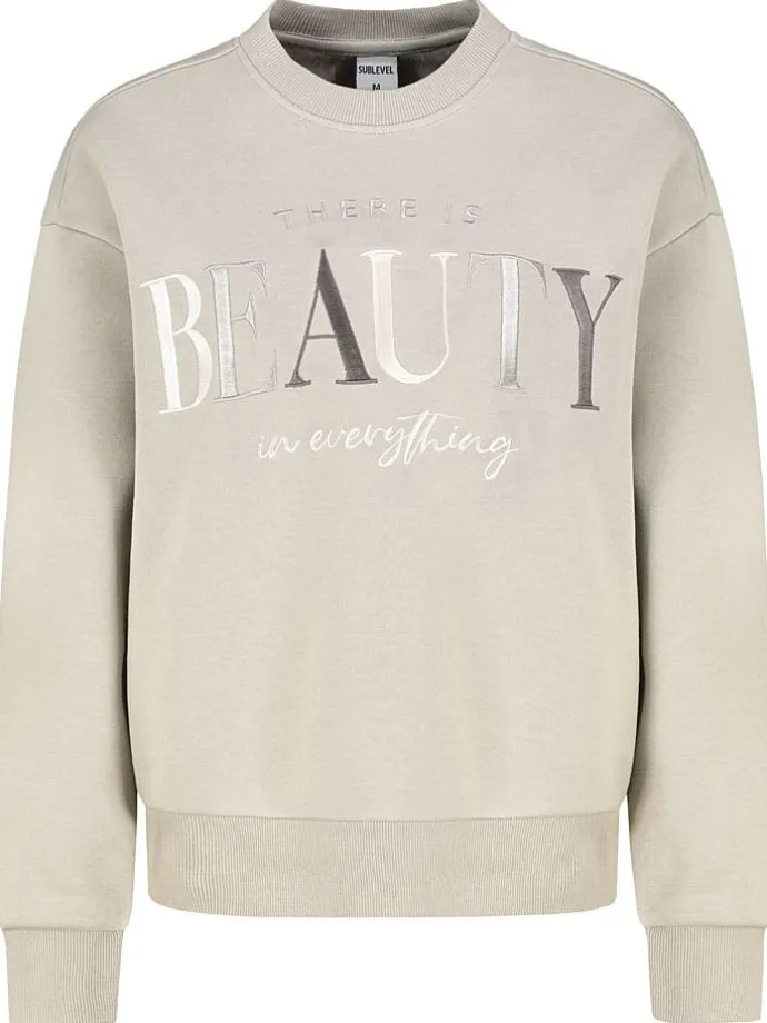 Sweatshirt "Elsa" in Sand
