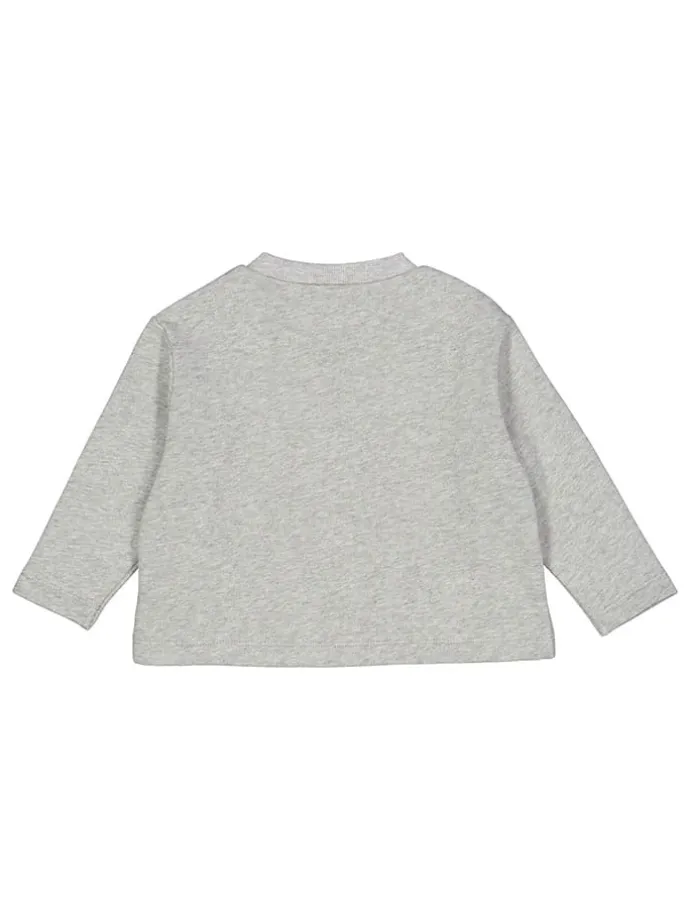 Sweatshirt "Hello unicorn" in Grau
