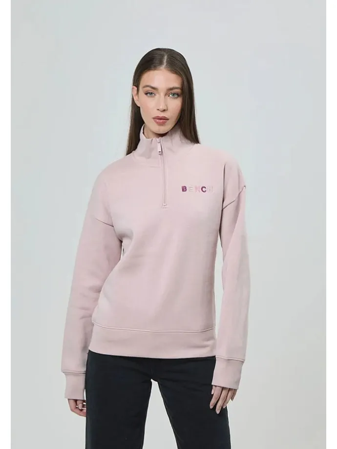 Sweatshirt "Huntley" in Rosa