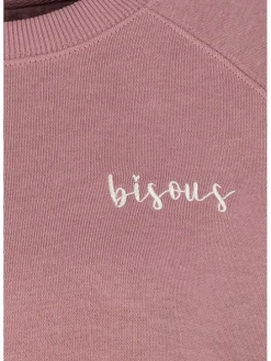 Sweatshirt in Altrosa