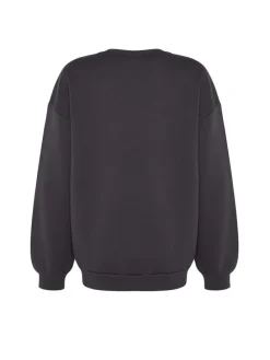 Sweatshirt in Anthrazit