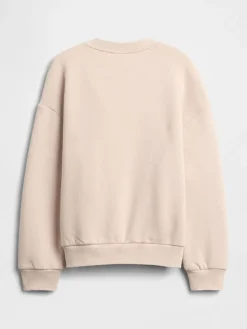 Sweatshirt in Beige