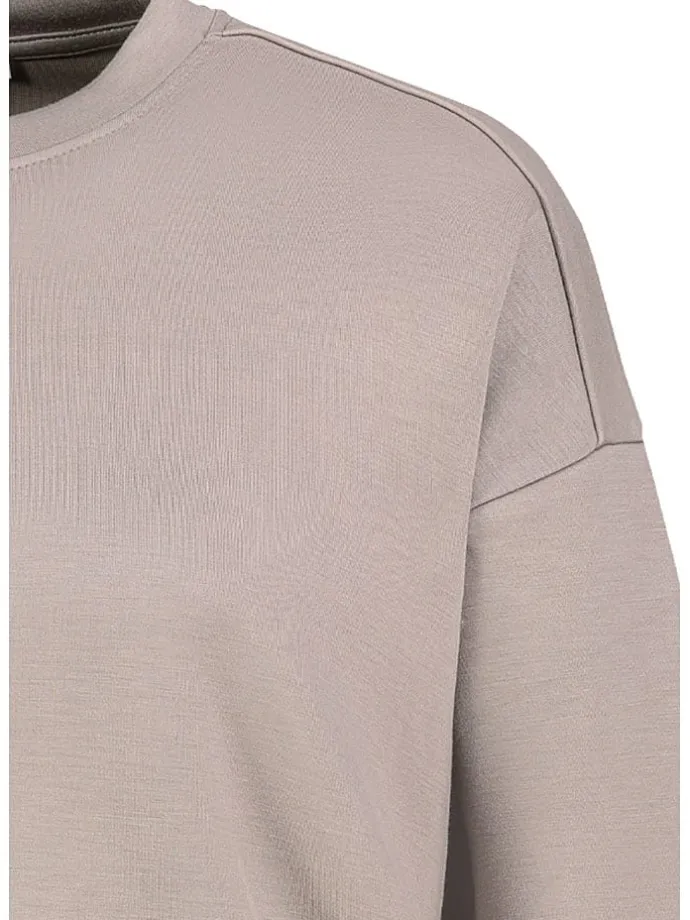 Sweatshirt in Beige