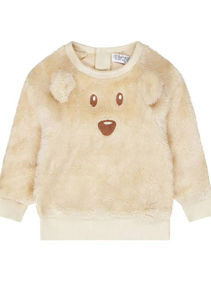 Sweatshirt in Beige