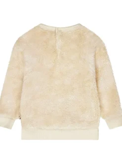Sweatshirt in Beige