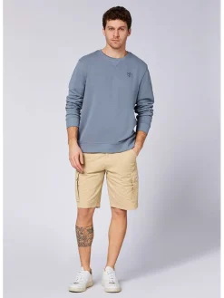 Sweatshirt in Blau