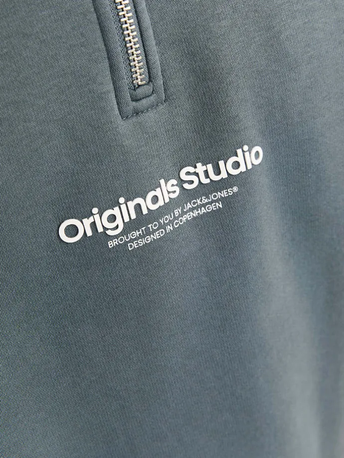 Sweatshirt in Blau