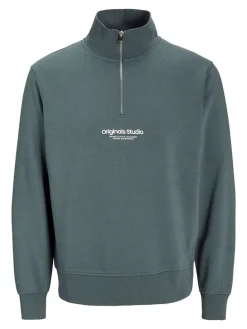 Sweatshirt in Blau