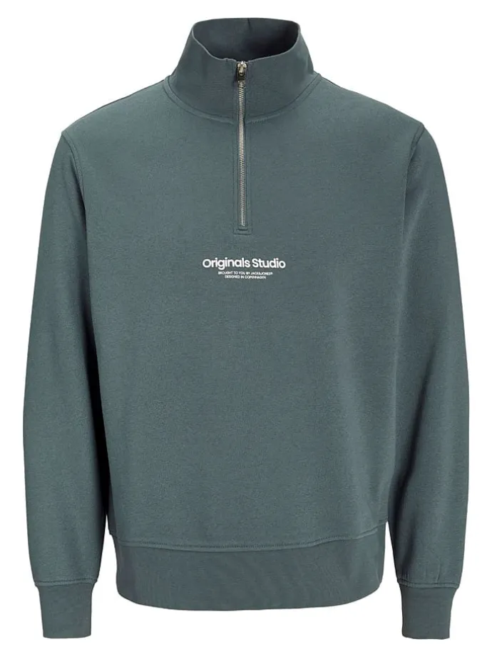 Sweatshirt in Blau