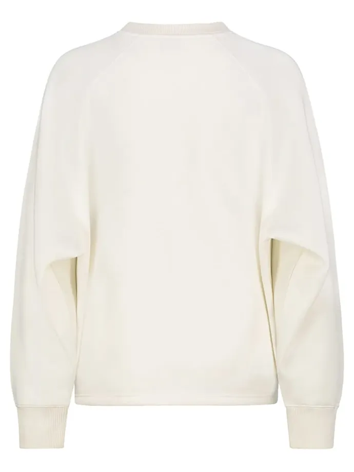 Sweatshirt in Creme