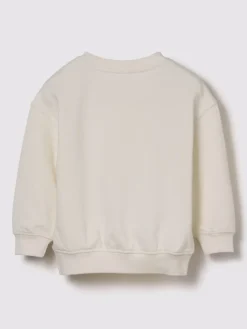 Sweatshirt in Creme