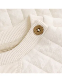 Sweatshirt in Creme