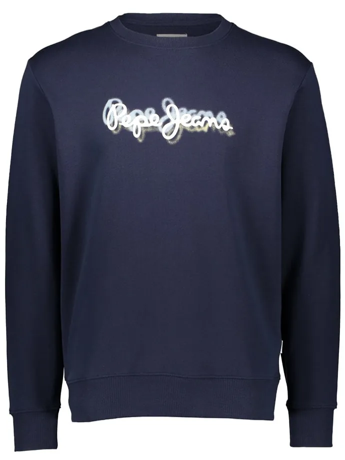 Sweatshirt in Dunkelblau