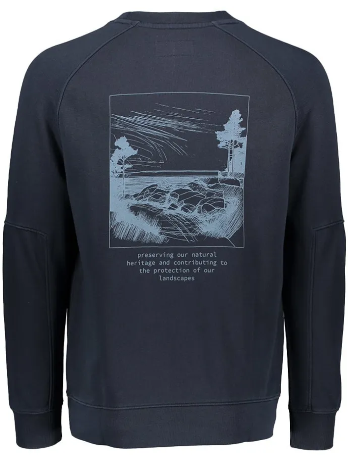 Sweatshirt in Dunkelblau