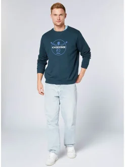 Sweatshirt in Dunkelblau