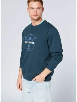 Sweatshirt in Dunkelblau