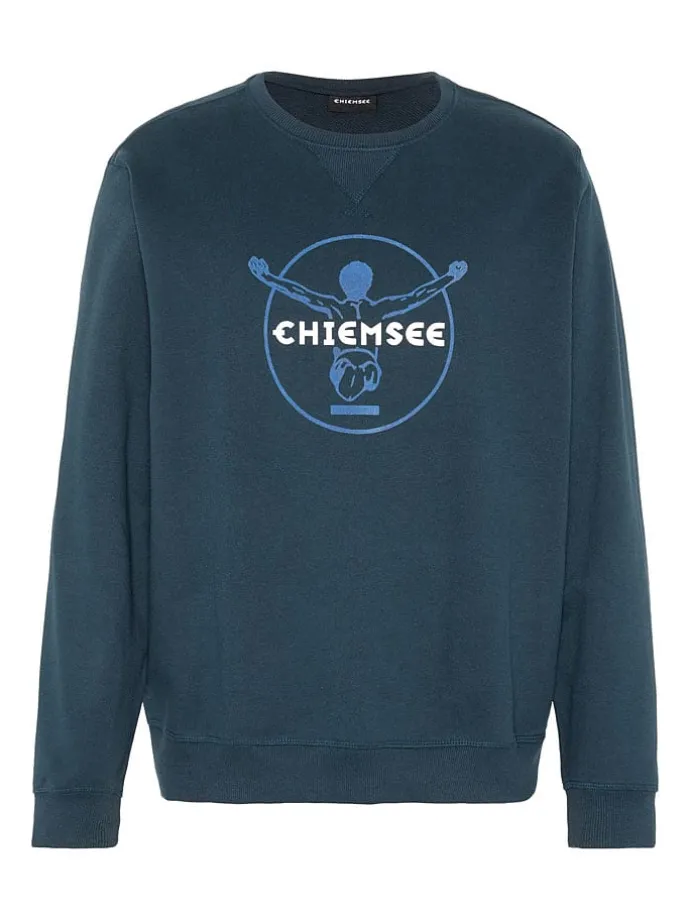 Sweatshirt in Dunkelblau