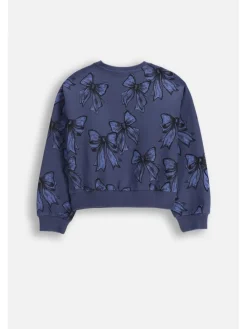 Sweatshirt in dunkelblau