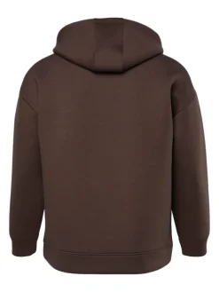 Sweatshirt in dunkelbraun