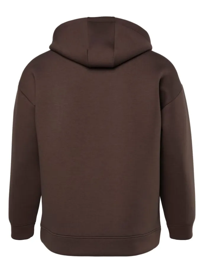 Sweatshirt in dunkelbraun