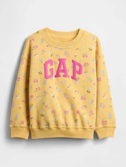 Sweatshirt in Gelb