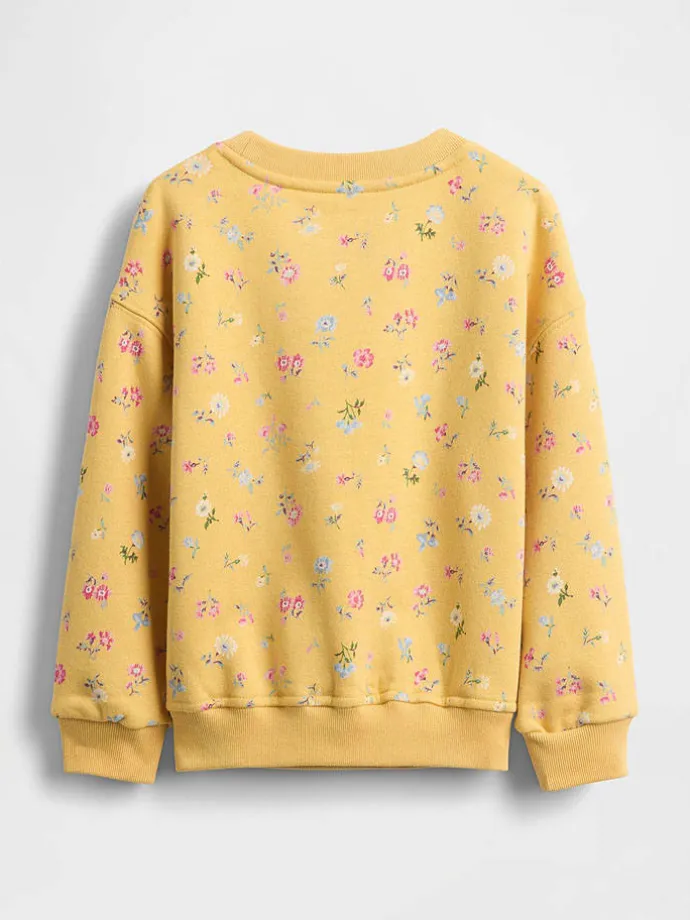 Sweatshirt in Gelb
