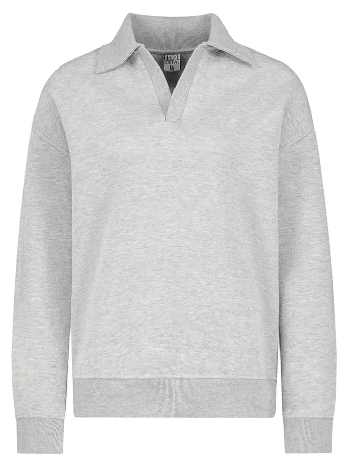 Sweatshirt in Grau