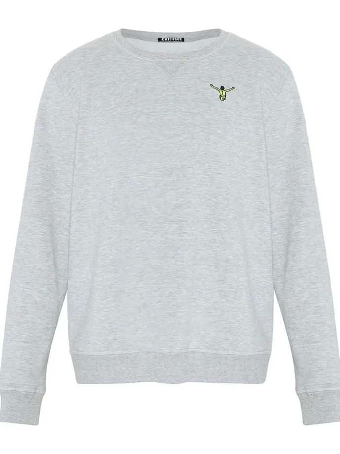 Sweatshirt in Grau