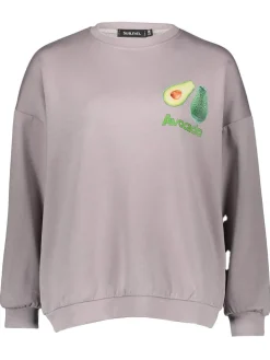 Sweatshirt in Grau