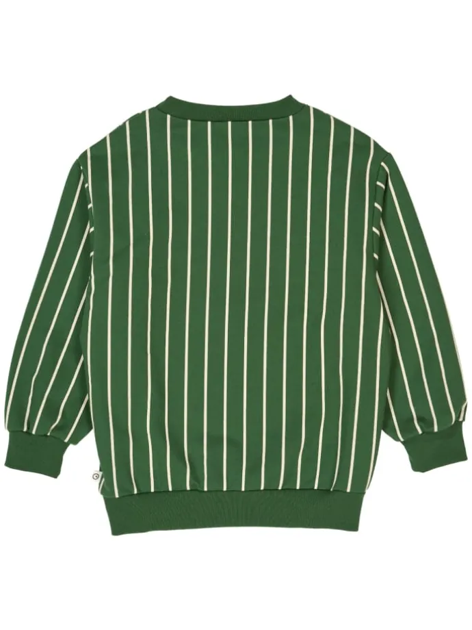 Sweatshirt in Green gables/ Oak
