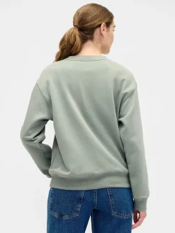 Sweatshirt in Grün