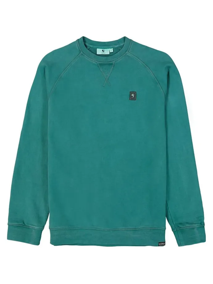 Sweatshirt in Grün
