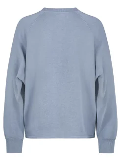 Sweatshirt in Hellblau