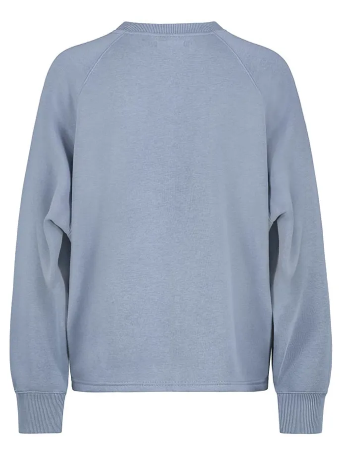 Sweatshirt in Hellblau